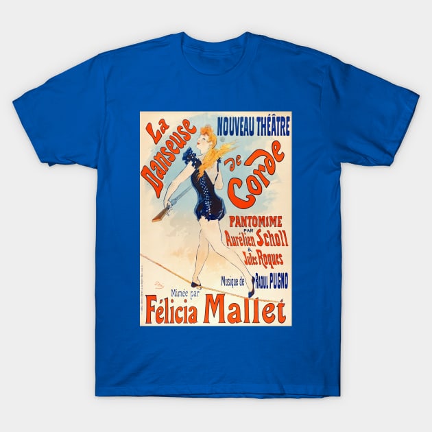 Rope Dancer Poster T-Shirt by UndiscoveredWonders